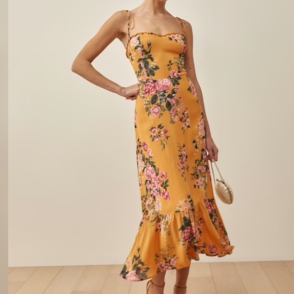 Reformation Dresses & Skirts - Reformation Enva Maxi Dress In Anjelica 10 NWT